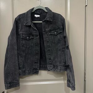 Forever 21 Black Denim Jacket